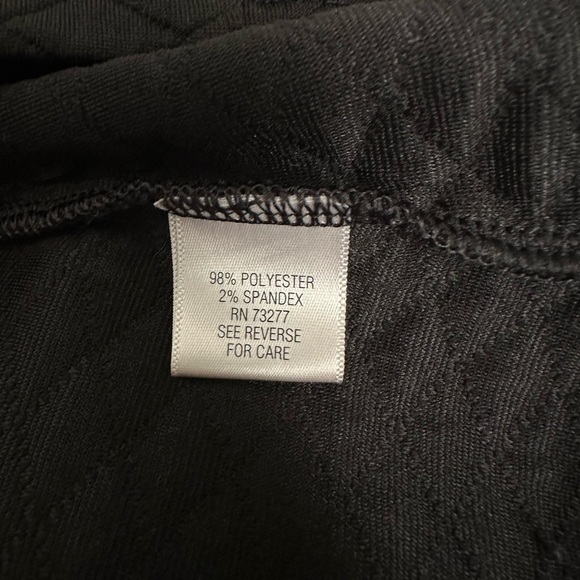 APT. 9 Black Sleeveless Quilted Mock Neck Top - Picture 10 of 11